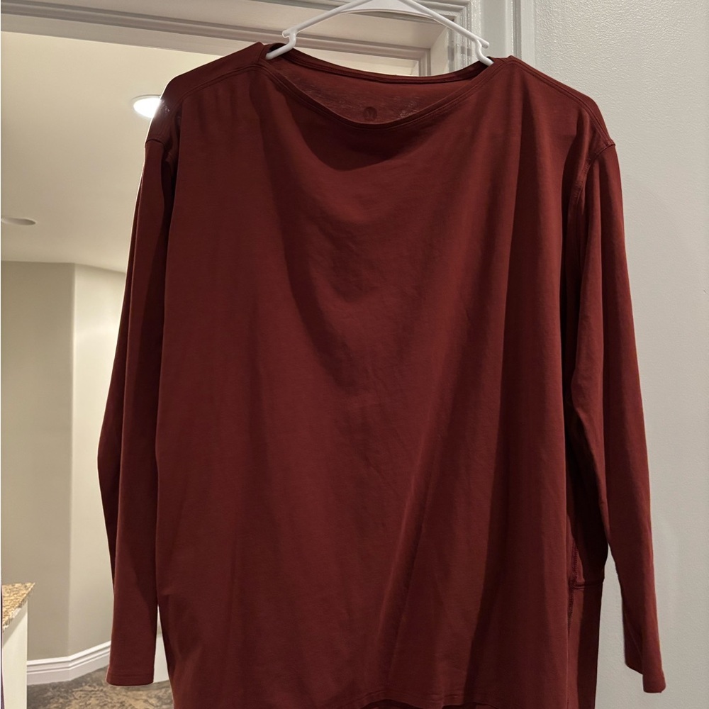 Rust Long Sleeve Top